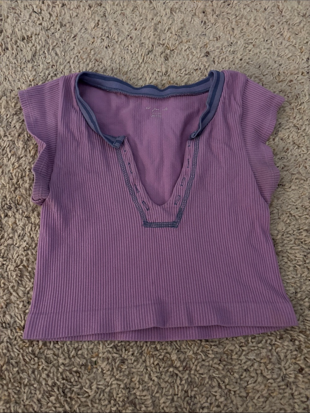 Out From Under Go For Gold Seamless Top – Lilac Purple!